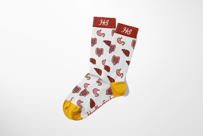 Gastrointestinal Socks - White Edition