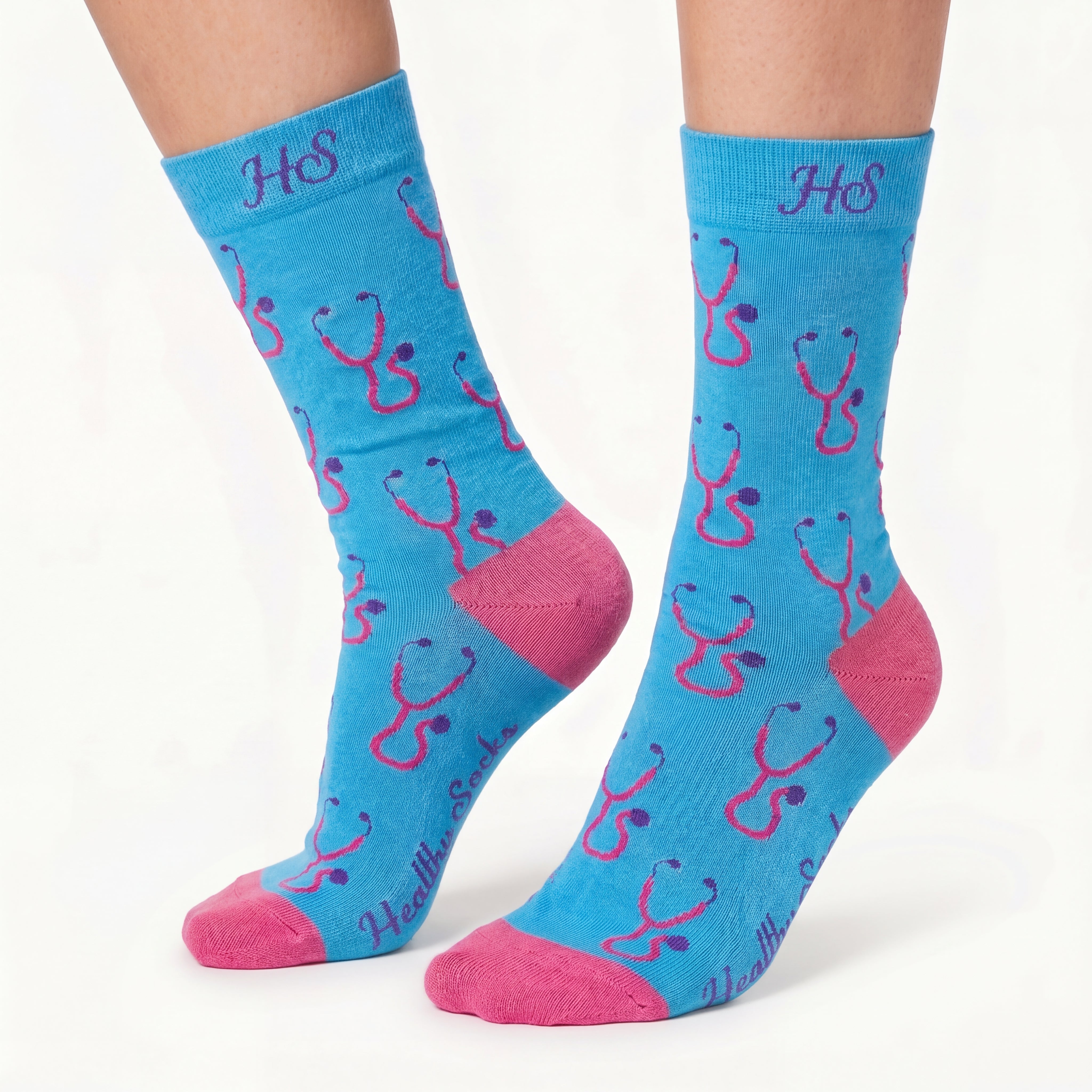 Stethoscope Socks – Blue Edition