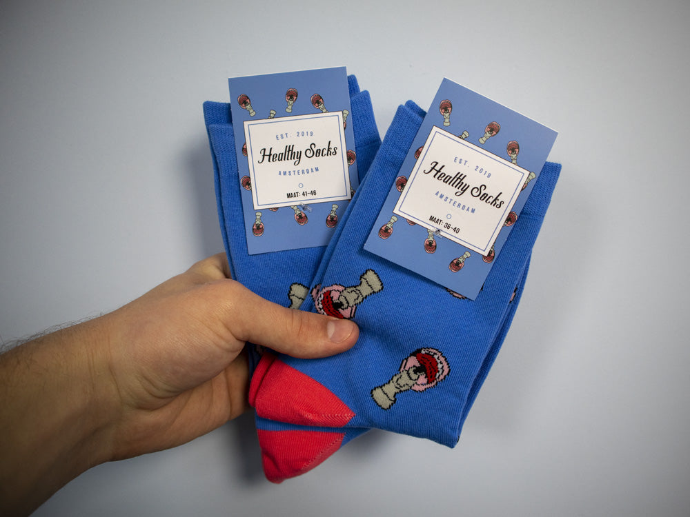 Intubations-Socken